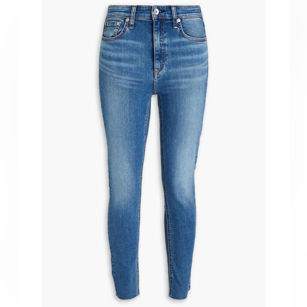 NWT Rag & Bone Nina Cropped High-Rise Skinny Jeans - size 23
